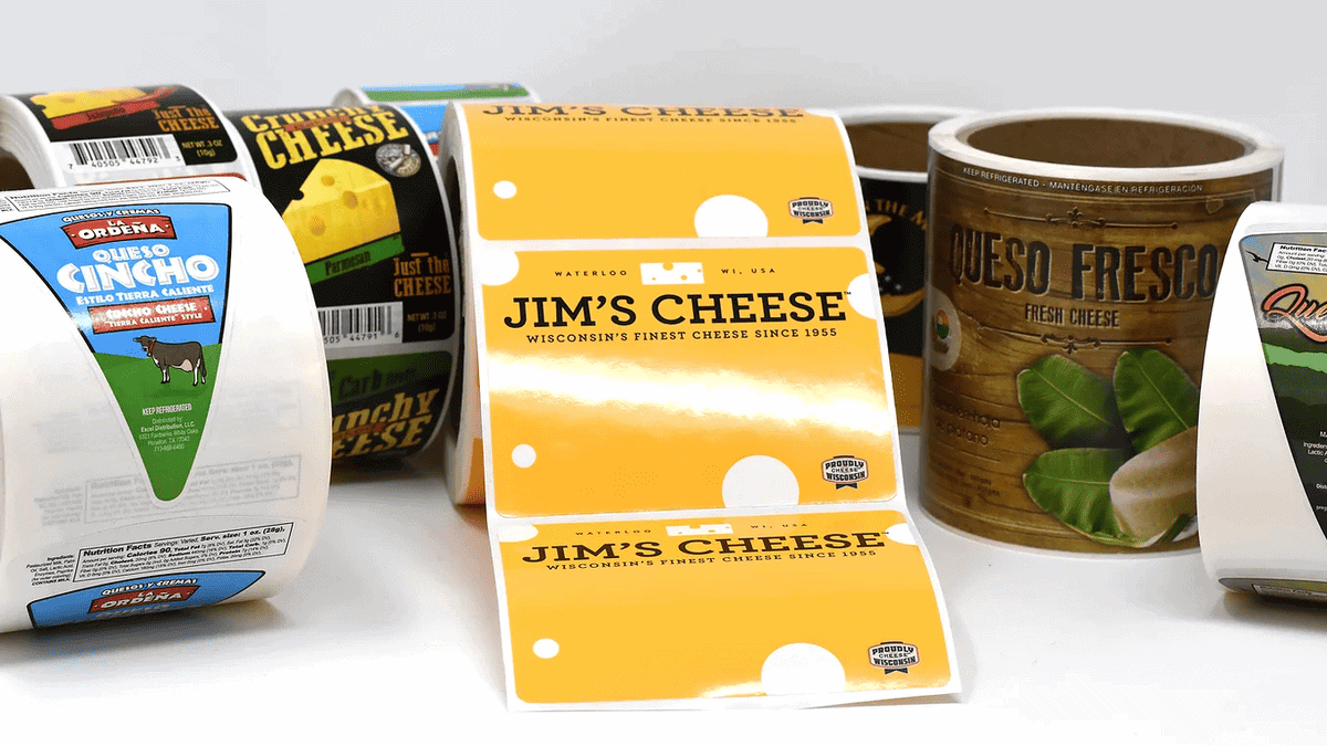 food packaging labels