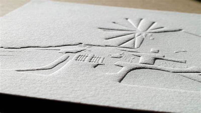 deboss printing design