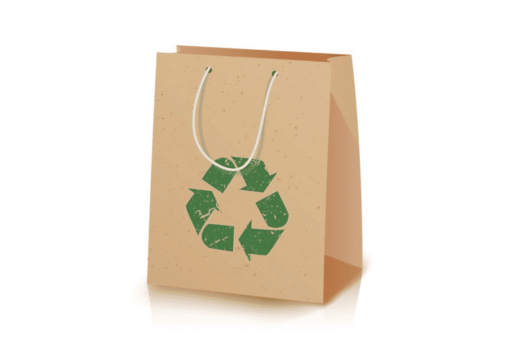 recycled paper bag