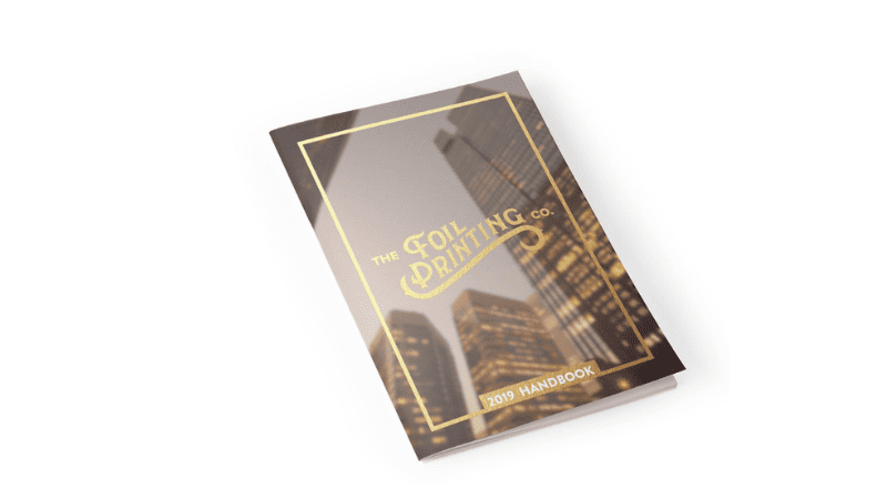 metallic print cover