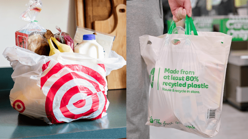 plastic shopping bags