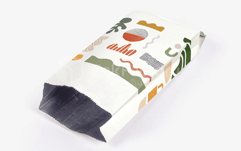 the foil paper bag