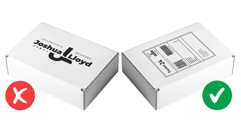 discreet packaging box