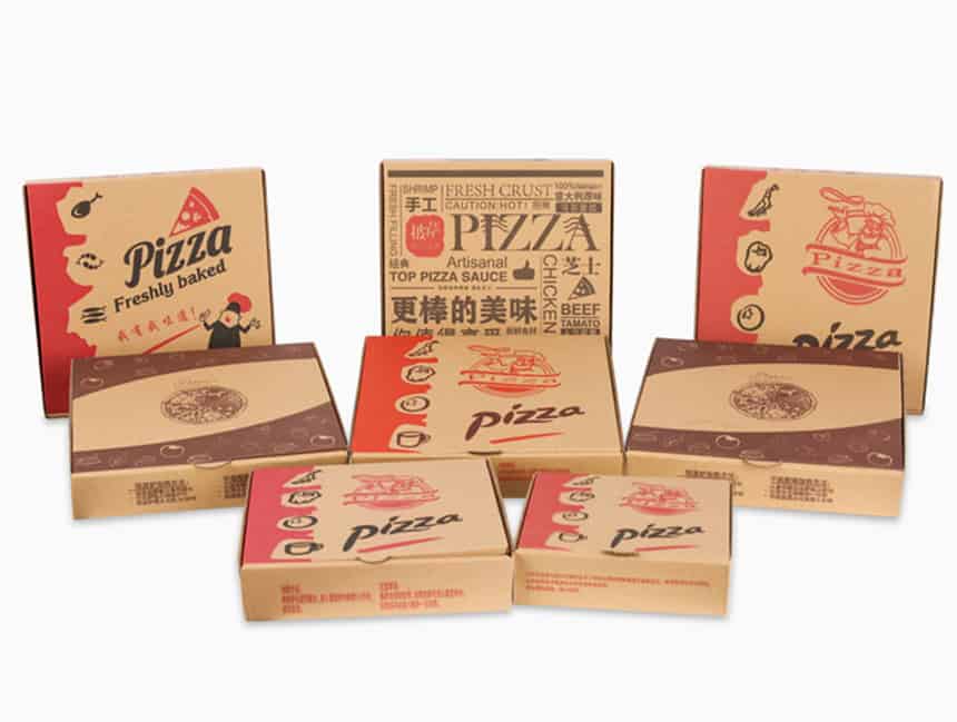 custom printed pizza boxes