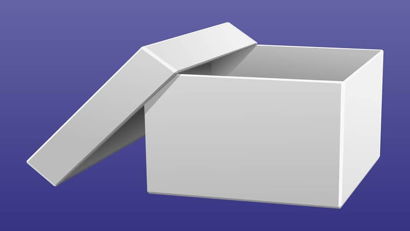 White Card Carton Box