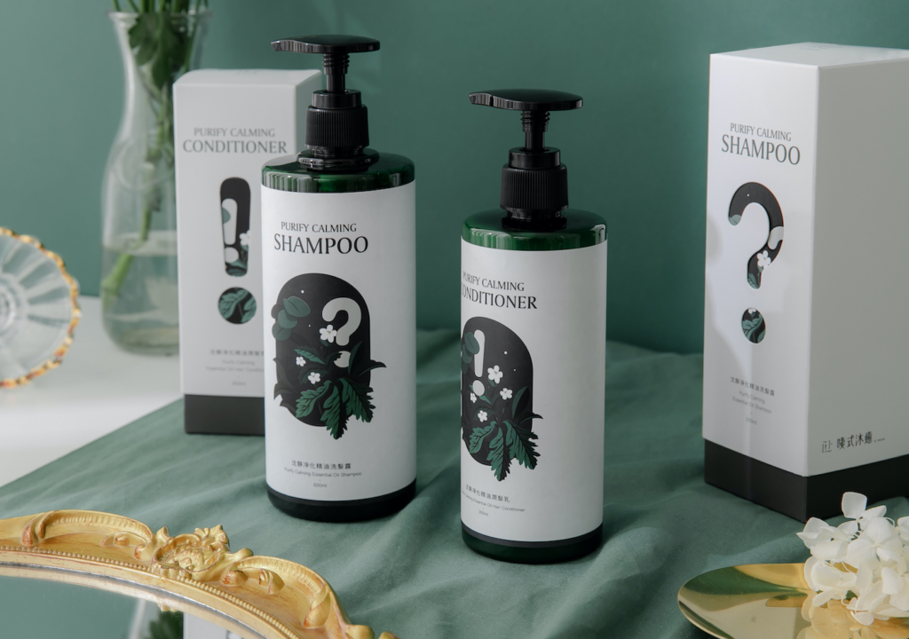 shampoo packaging