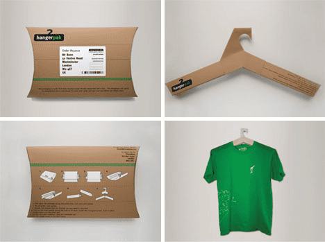  hanger shape packaging box