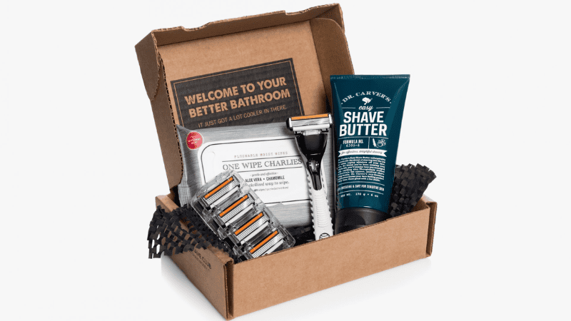 Dollar Shave Club Packaging