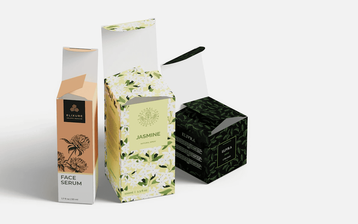 product boxes