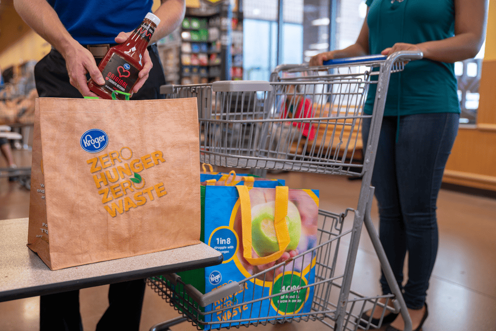 shopping bags in retail stores

