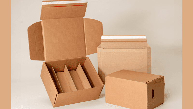 Corrugated cardboard boxes