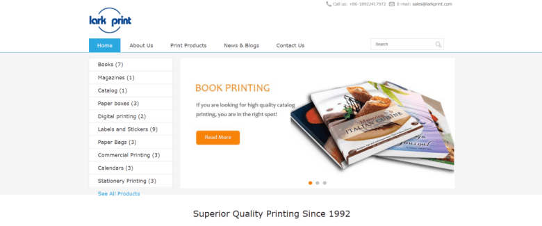 Lark Printing