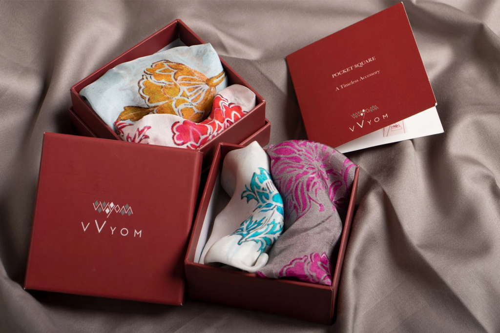 pocket square packaging box