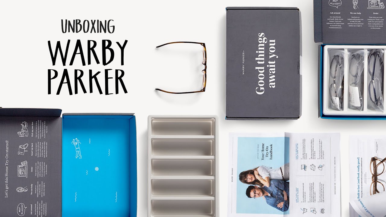 Unboxing Warby Parker