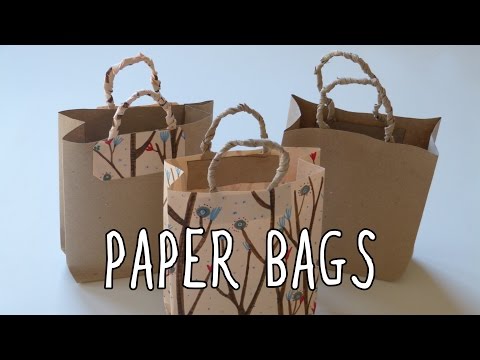 How to make a paper bag | DIY gift bags