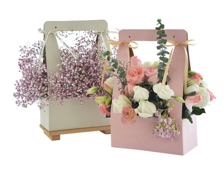 Custom Flower Boxes Wholesale with Your Logo Packoi