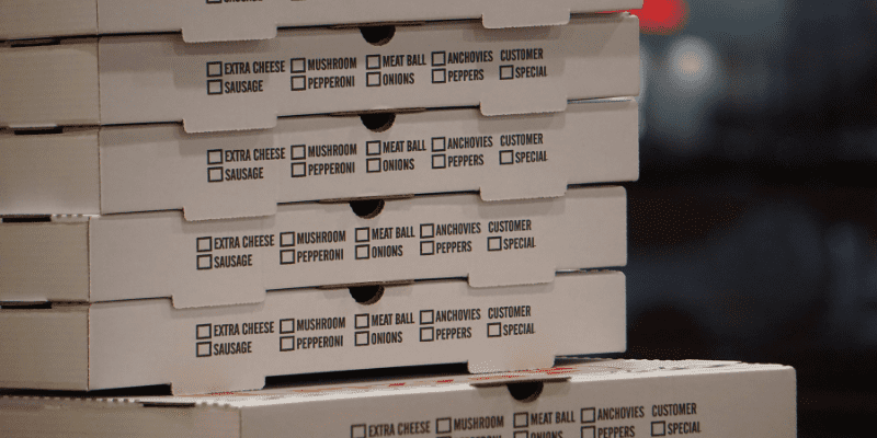 pizza boxes