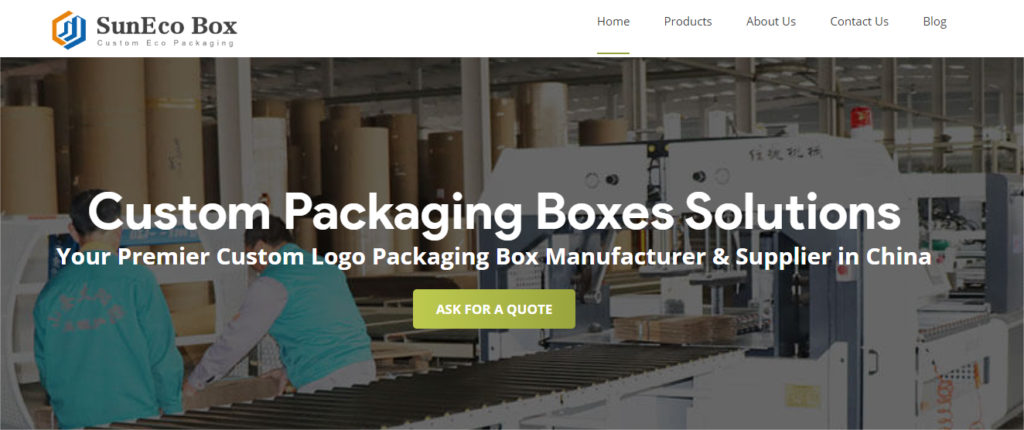 SunEco Box Custom Eco Packaging