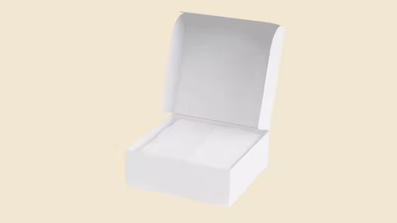 white kraft paper box