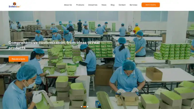 the Home Page of Dongguan Brothersbox Industrial Co., Ltd.