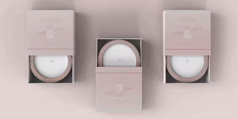 Embalaje de velas