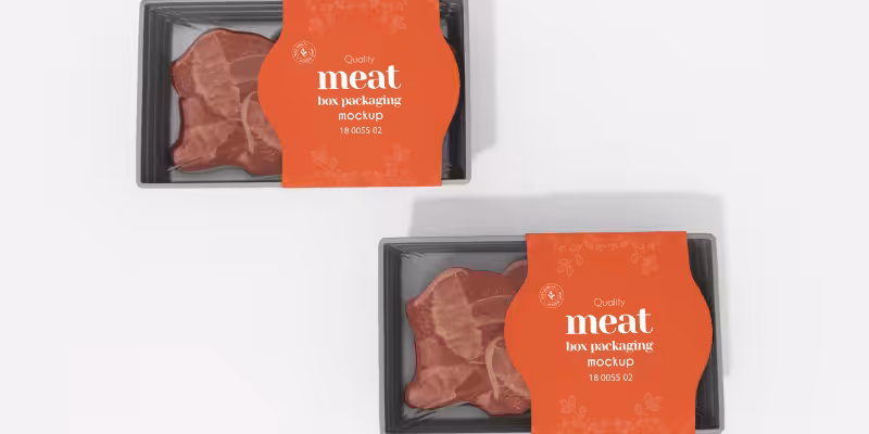 Transparent box packaging