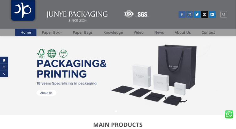 Guangzhou Junye Packaging Industry