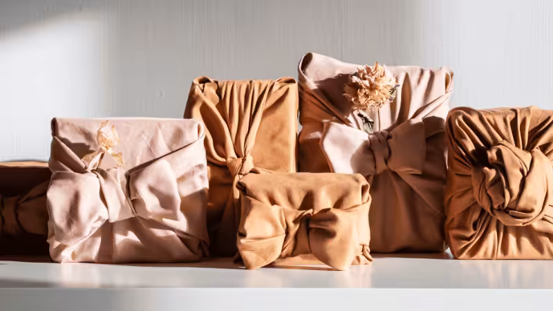 Cloth Wrapper sustainable gift packaging