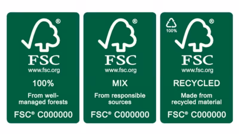 3 FSC Certification Logos