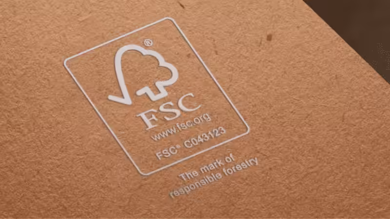 FSC-Certified paper packaging