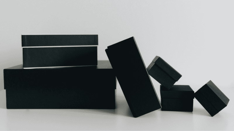 boxes in different size