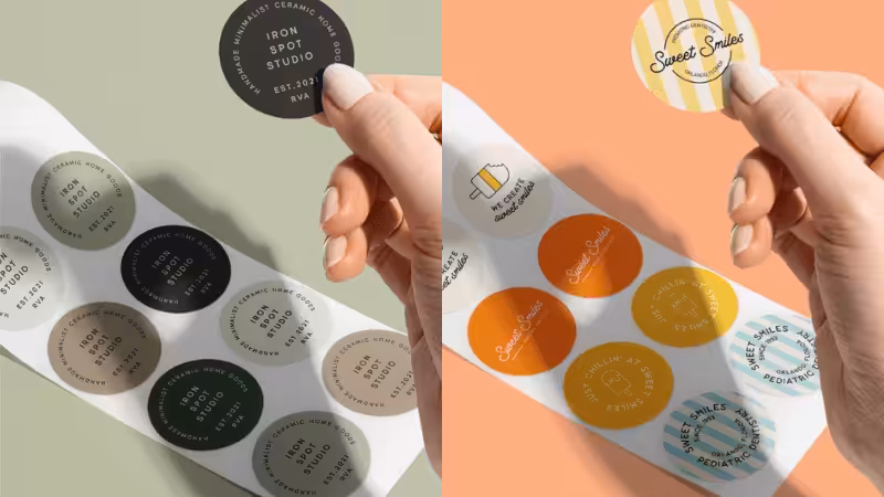 different brand labels