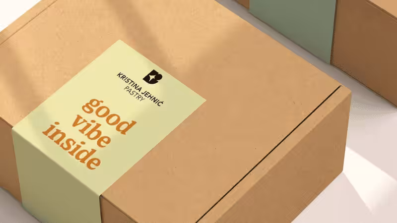 label on a box packaging