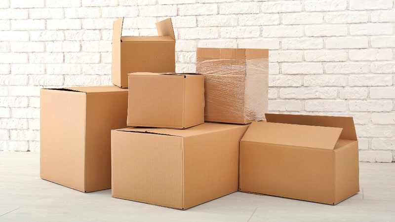 shipping boxes; corrugated cardboard boxes
