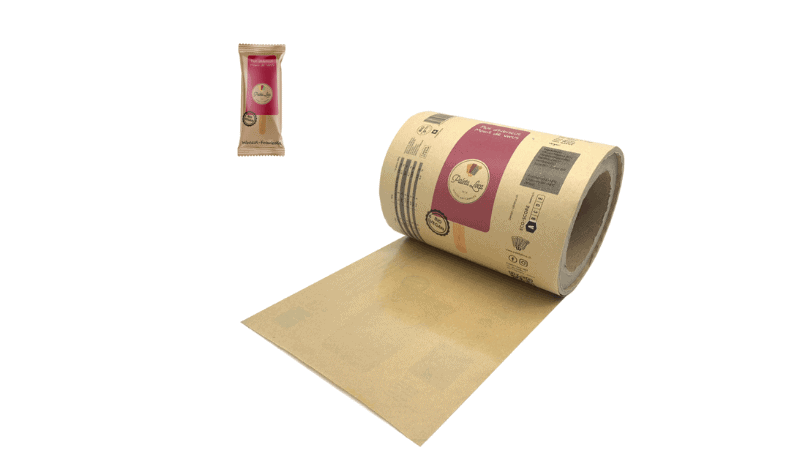 PE-coated paper packaging