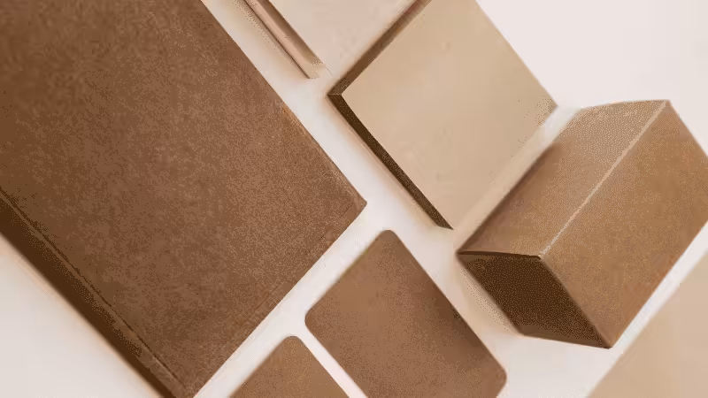 kraft paper and kraft box in different colors