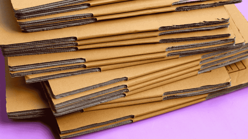 currugated paper using