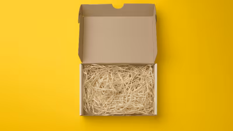 Corrugated box packaging