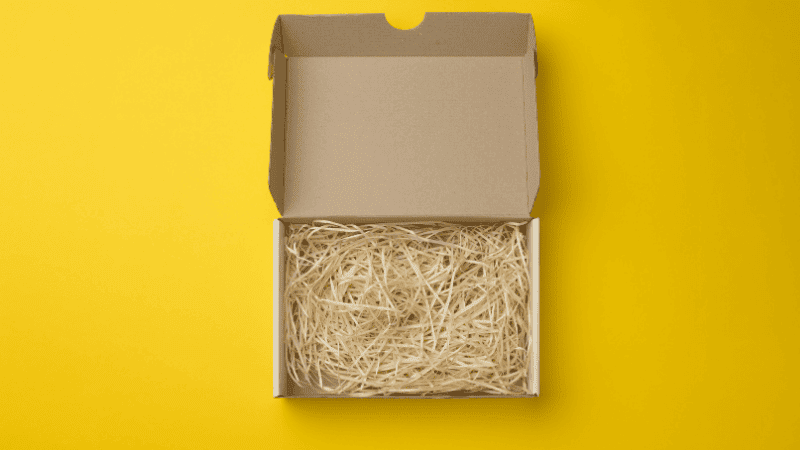 Corrugated box packaging