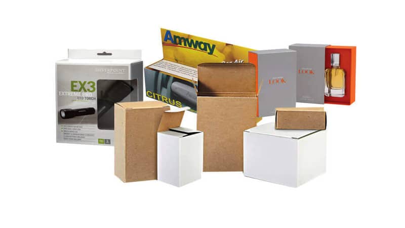 retail packaging; corrugated boxes