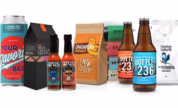 Impresión para alimentos y bebidas.