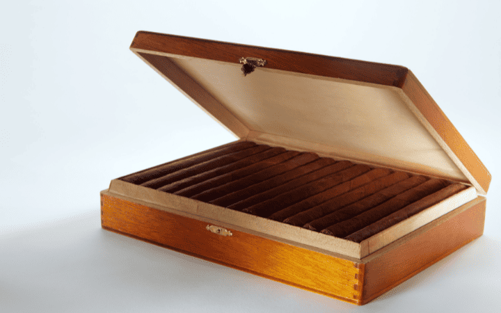 Wooden cigars boxes