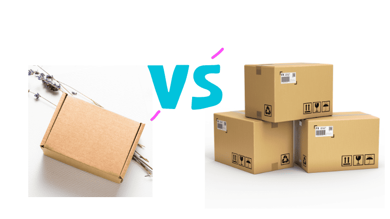 Mailer box Vs shipping box