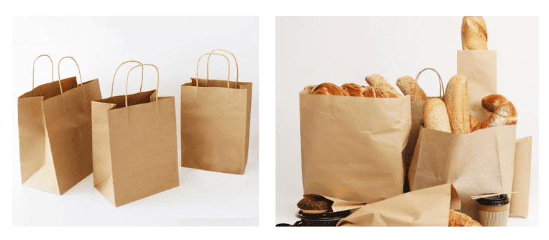 Purpose of the paper bags