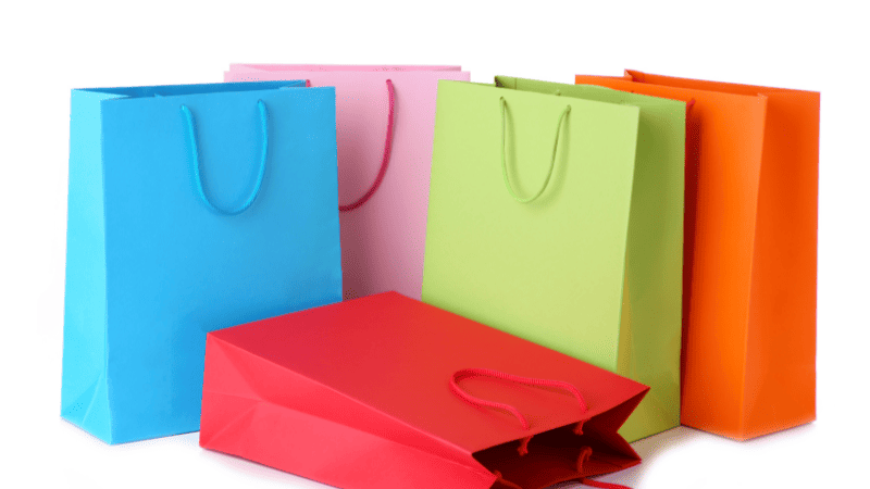 Paper shopping bags