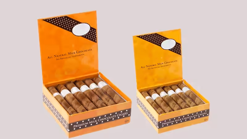 Cardboard cigar boxes