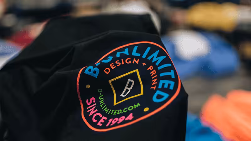 water-based ink on fabric