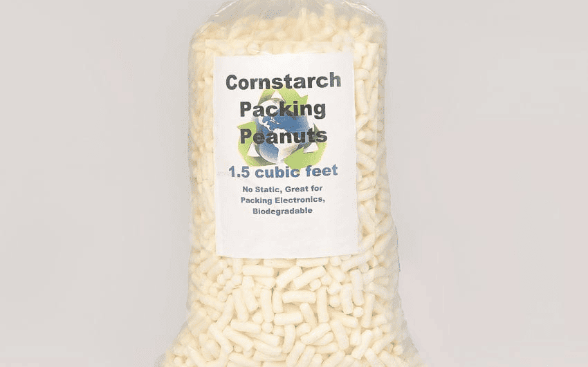 cornstarch packing peanuts 