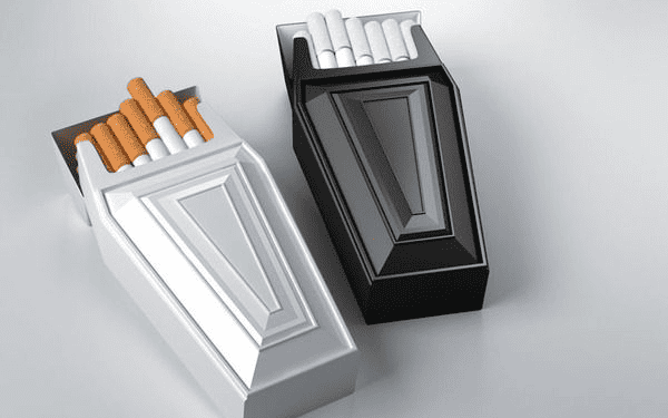 Casket Cigarette Box