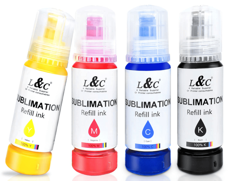 Vibrant Sublimation Ink for Inkjet Printers - Perfect for Heat Transfers